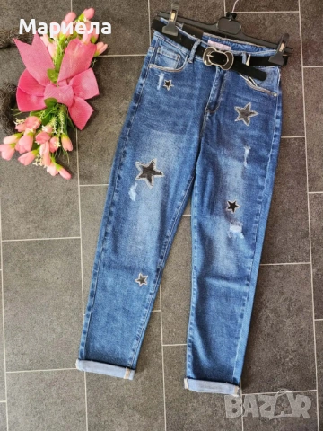 Дамски дънки , снимка 2 - Дънки - 53624023