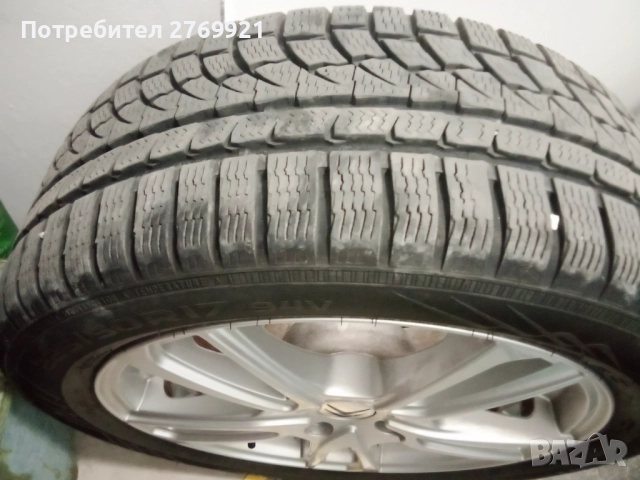Зимни гуми с джанти 225/50R17 за Citroen и Peugeot 4x108 65.1 ЕТ16, снимка 12 - Гуми и джанти - 52077947