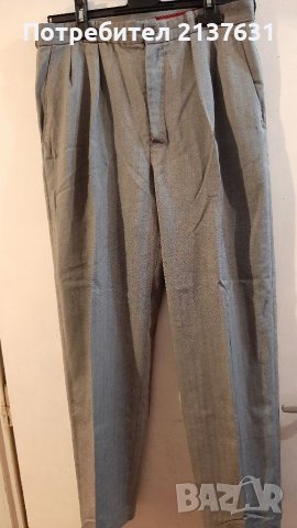МЪЖКИ СИВ  ПАНТАЛОН - Талия 84, снимка 1