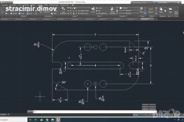 Изработка на 2D чертежи и 3D модели – AutoCAD и SolidWorks, снимка 3 - Други услуги - 55990240