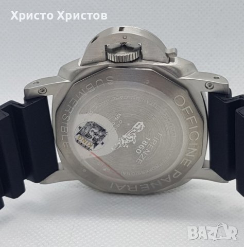 Мъжки луксозен часовник Panerai Submersible, снимка 2 - Мъжки - 41630686