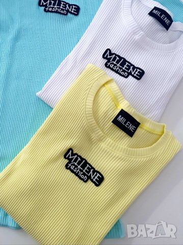 Блуза MILENE 8 цвята, снимка 2 - Блузи с дълъг ръкав и пуловери - 40304367