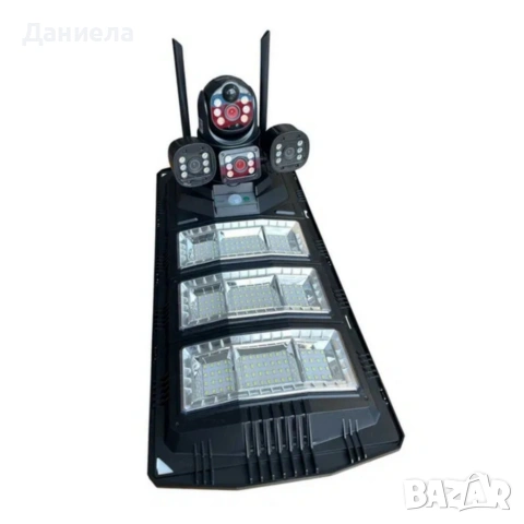 Улична соларна лампа и Smart камера за видеонаблюдение 2 в 1, снимка 6 - Друга електроника - 53783319