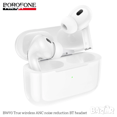 BOROFONE BW93 True Wireless ANC Noise Reduction, снимка 3 - Безжични слушалки - 52099226