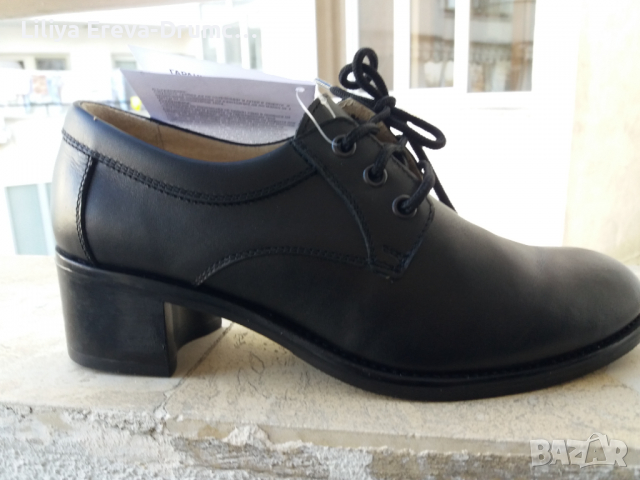 Обувки естествена кожа , снимка 3 - Дамски ежедневни обувки - 36461517