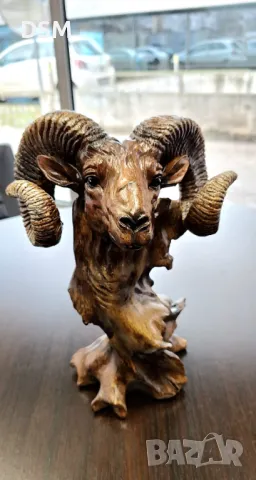 Нова Статуетка Овен 30см фигура сувенир, снимка 3 - Декорация за дома - 30758825