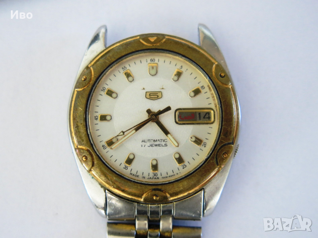 Рядък мъжки ретро часовник Seiko 5 Automatic 7009-6031, снимка 6 - Мъжки - 44695704