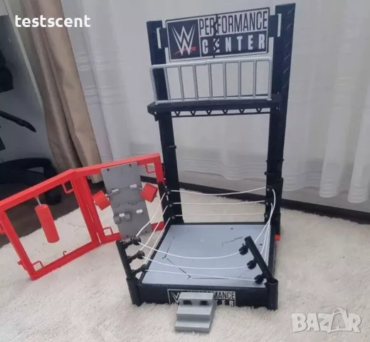 Ринг за играчки WWE Performance Center Gym Ring Setup breakaway wrekkin плейсет сет , снимка 6 - Колекции - 49627234