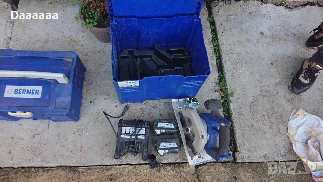 Комплект BERNER. Винтовер, Циркуля, снимка 7 - Циркуляри - 53573650