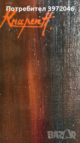 Масло върху платно , снимка 5 - Антикварни и старинни предмети - 49909508