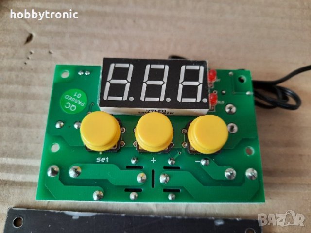 Цифров терморегулатор с две релета W1501 12V, снимка 2 - Друга електроника - 35987240