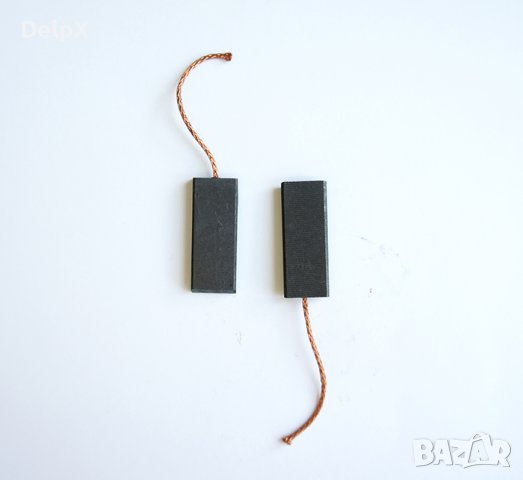 Българска въглено-графитна четка за пералня с извод 4,9x13,5x34mm, снимка 1