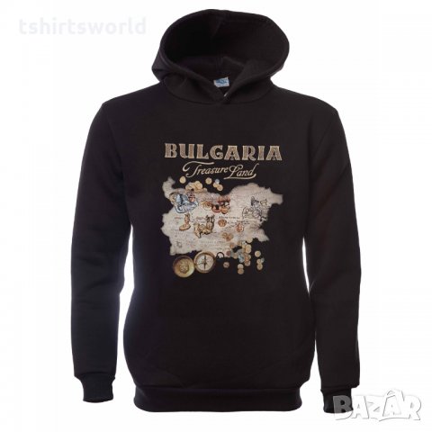 Нов детски суичър с трансферен печат TREASURE LAND (Земя на съкровища), България, снимка 6 - Детски анцузи и суичери - 34601316