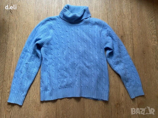 Два пуловера. HAWICK Scotland Size M 100% Кашмир Уникален пуловер, снимка 10 - Блузи с дълъг ръкав и пуловери - 52227723