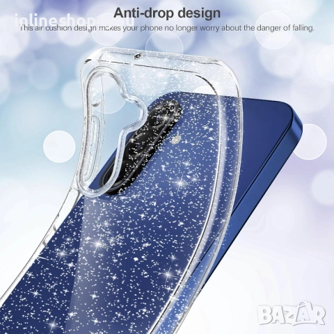 Блестящ Кейс Glitter Case за Samsung Galaxy A17, снимка 3 - Калъфи, кейсове - 51703438