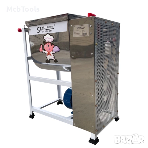 Електрическа бъркалка за месо и тесто с капацитет 15 кг StahlMayer Premium, снимка 2 - Други - 52099505