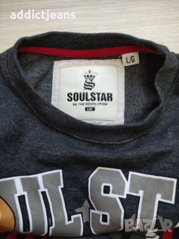 Мъжка блуза Soulstar  размер L, снимка 2 - Блузи - 33865830