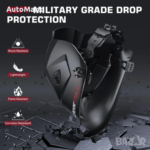 ARCCAPTAIN Clear Maxx Автоматично затъмняваща заваръчна маска

, снимка 5 - Други инструменти - 50606777