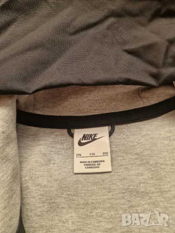 Страхотно мъжко спортно горнище яке NIKE TECH FLEECE размер 2ХL , снимка 10 - Спортни дрехи, екипи - 55982182