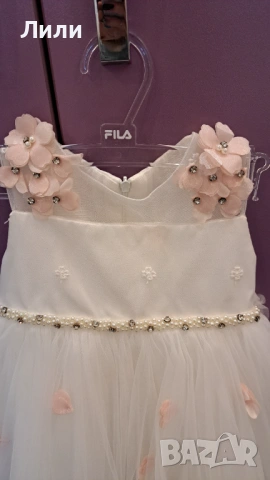 Детска рокля, снимка 2 - Бебешки рокли - 53303650