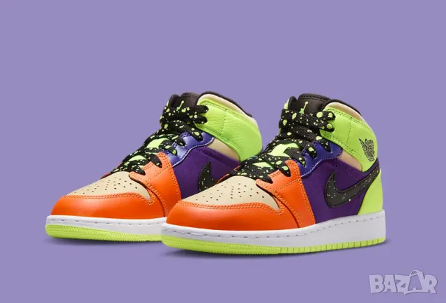 маратонки Air Jordan 1 Mid  номер 36 , снимка 2 - Маратонки - 48133383