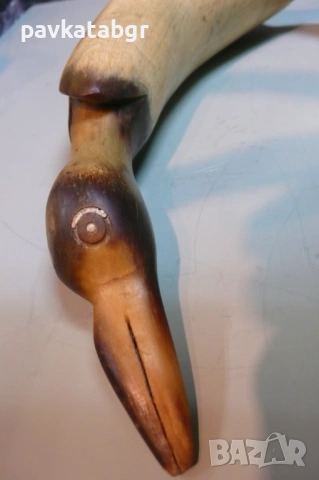 Патица от рог, снимка 8 - Антикварни и старинни предмети - 53110395