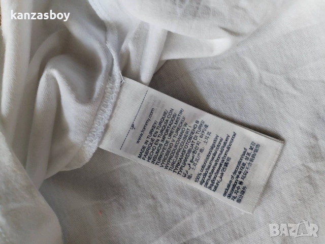 Tommy Hilfiger - страхотна мъжка тениска XL, снимка 6 - Тениски - 51706794