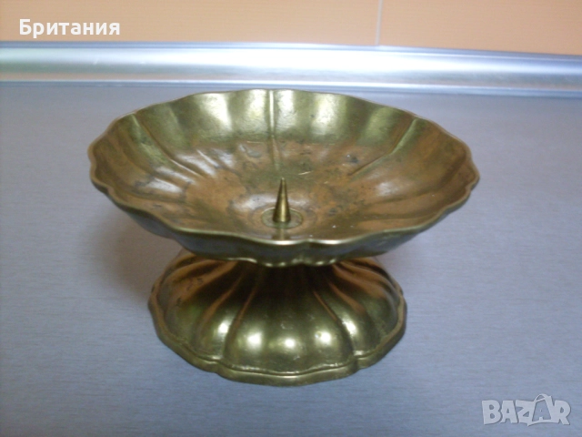 Бронзов свещник., снимка 8 - Декорация за дома - 52921623
