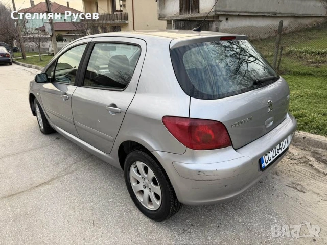  peugeot 307 1.6i  108кс автоматик бензин - цена 1700 евро -- колата e с нова регистрация на 05,03,2, снимка 7 - Автомобили и джипове - 53612027