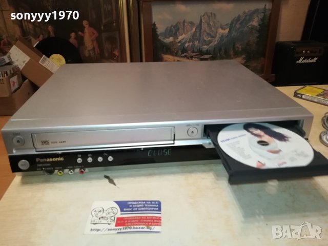 PANASONIC DVD RECORDER+HIFI VIDEO 1610231703, снимка 1 - Плейъри, домашно кино, прожектори - 42596804