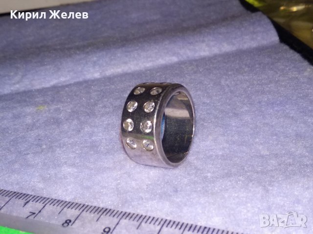 СКЪПОЦЕНЕН СРЕБЪРЕН МОДЕН БУТИКОВ ПРЪСТЕН Тип ХАЛКА СРЕБРО 925 с ЮВЕЛИРНО ИНКРУСТИРАНИ ЦИРКОНИ 34650, снимка 16 - Пръстени - 39535640