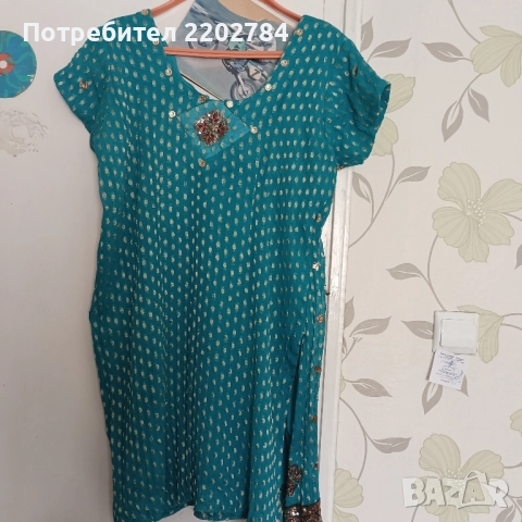 Индийски рокли,курта,туники,рокля,туника, снимка 2 - Рокли - 50370490