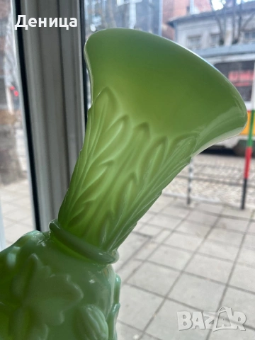 Започваме с нещо изключително🥰  Невероятна на живо, безкрайно красива, страхотен цвят, форма, релеф, снимка 8 - Вази - 53027686