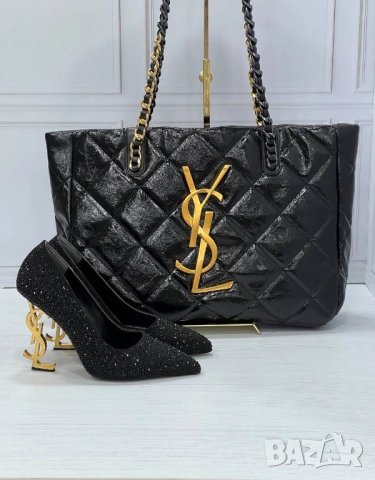 обувки на ток ysl saint laurent, снимка 4 - Дамски обувки на ток - 51454661