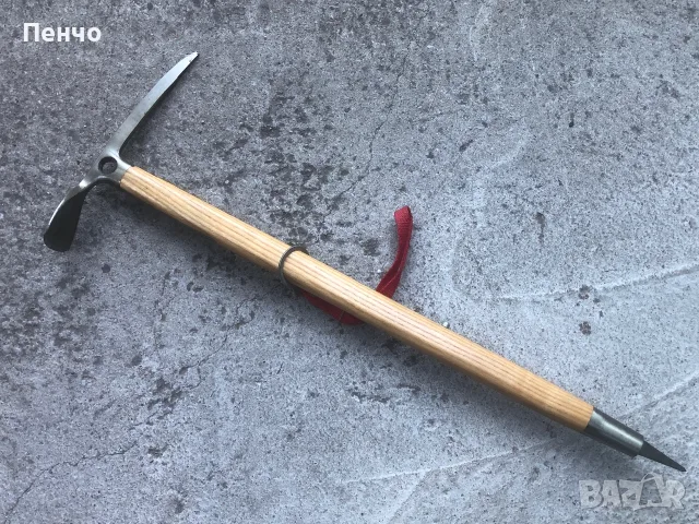стар пикел "AKADEM. PICKEL Meister F. RALLING FULPMES" - MADE IN AUSTRIA - 1950/60г. - МИНТ, снимка 6 - Антикварни и старинни предмети - 55338076