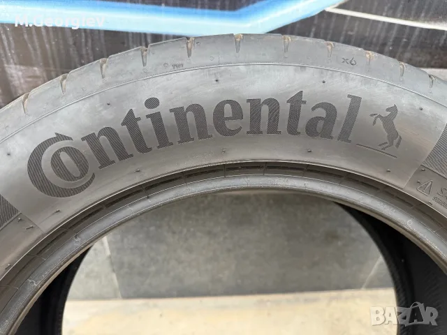4бр. ВИСОКОСКОРОСТНИ ЛЕТНИ ГУМИ CONTINENTAL PREMIUM CONTACT-7  235/55/18 100V- 6,8 mm  DOT 09/23, снимка 6 - Гуми и джанти - 56235643
