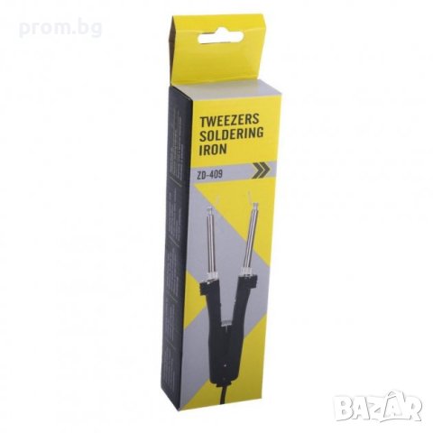 SMD поялник тип пинсети ZD-409, 230 V 48 W, Германия, снимка 2 - Поялници и запояване - 39106865