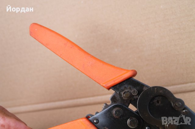 Клещи за кримпване/Кримп клещи ''Weidmuller PZ4'', снимка 8 - Клещи - 41167696