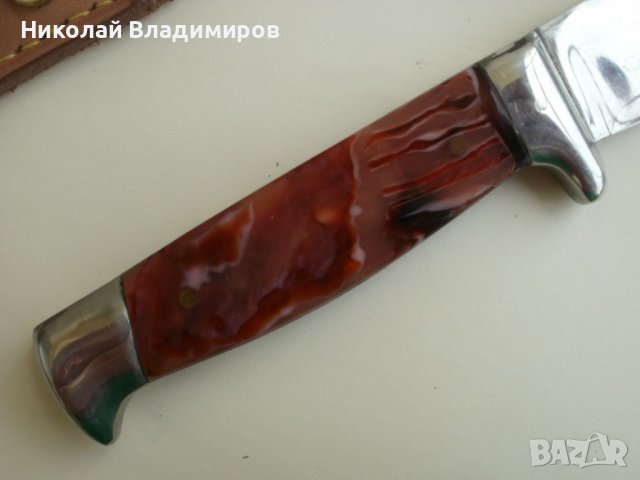 Българска оригинална стара кама нож ножче , снимка 8 - Ножове - 41648066