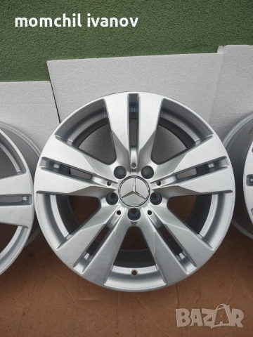 17" оригинални джанти за Мерцедес "BORBET", спорт пакет, 5х112 с ц.о. 66,6, снимка 6 - Гуми и джанти - 52595254
