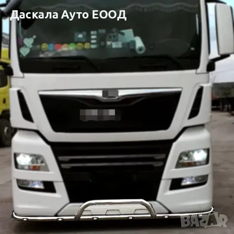 Ролбар под броня с извивка над номер за MAN TGX Euro 6 (2015-2019г.), снимка 1 - Части - 48584983