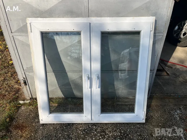 PVC двукрилен прозорец!