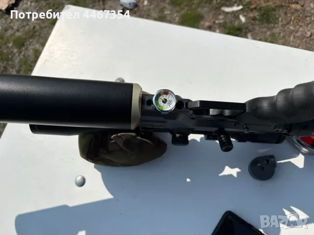 Продавам въздушна пушка АЕА 0.30cal/7.62, снимка 7 - Въздушно оръжие - 55885211