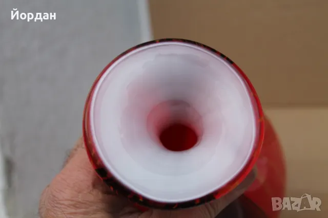 Ваза стъко ''Мурано'', снимка 5 - Вази - 48252440