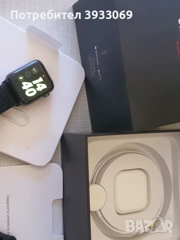 Apple Watch 3 42mm Cellular Nike, снимка 5 - Смарт гривни - 56347202