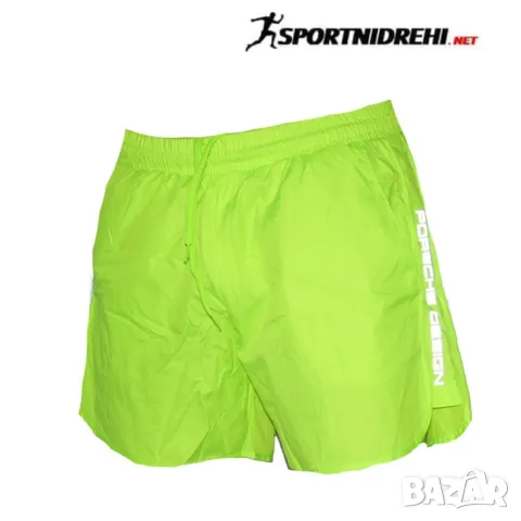 Мъжки бански  P5000, електриково зелени, бързосъхнещ полиестер