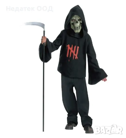 Детски костюм, Блуза, затвор, маска, череп, 10 години