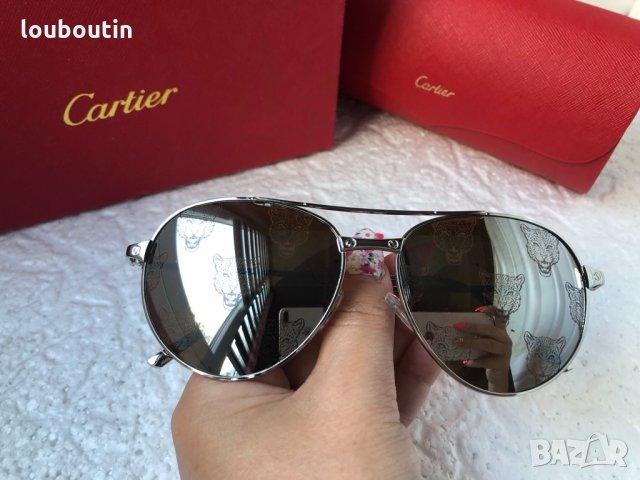Cartier 2021 слънчеви очила дамски мъжки унисекс , снимка 13 - Слънчеви и диоптрични очила - 33782327