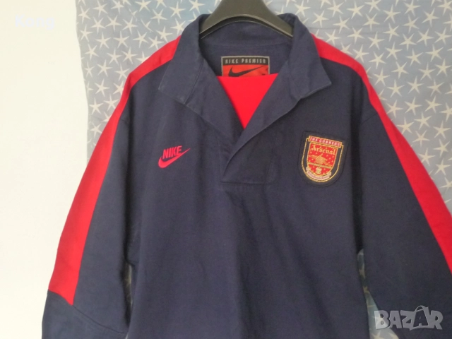 винтидж Nike Arsenal London яке Blackburn Umbro анцуг горница Блякбърн ЦСКА Англия, снимка 2 - Футбол - 50209524