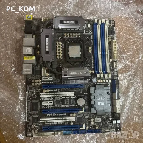 Продавам дъно  asrock p67 extreme6 i5